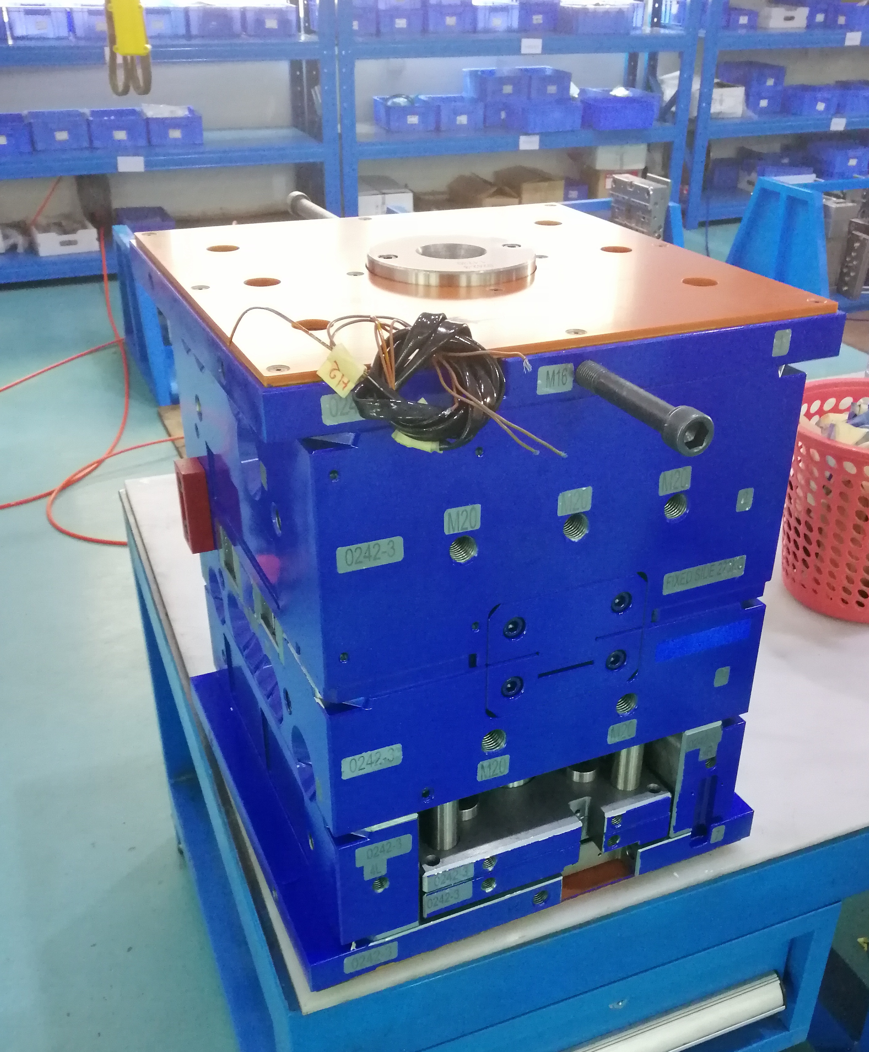 模具外觀處理中